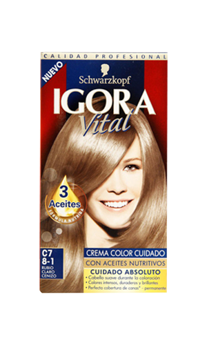 Igora vital 8-1 RUBIO CLARO CENIZO