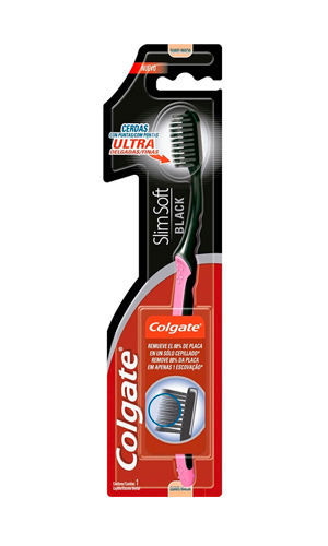 CEPILLO DENTAL SLIMSOFT BLACK