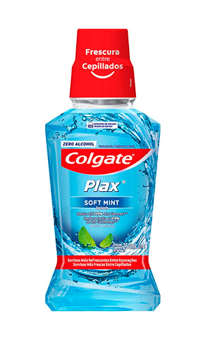 ENJUAGUE BUCAL PLAX SOFT MINT