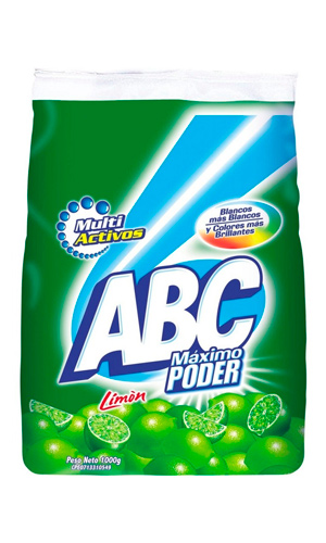 DETERGENTE EN POLVO ABC LÍMON