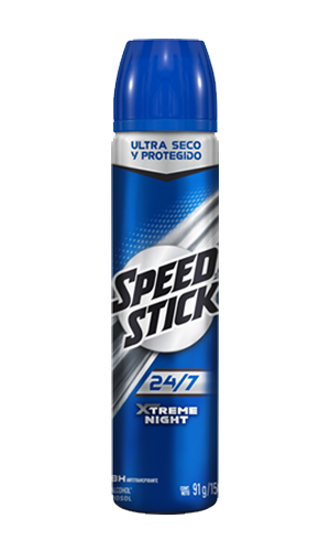DESODORANTE SPEED STICK DOUBLE XTREME NIGHT SPRAY